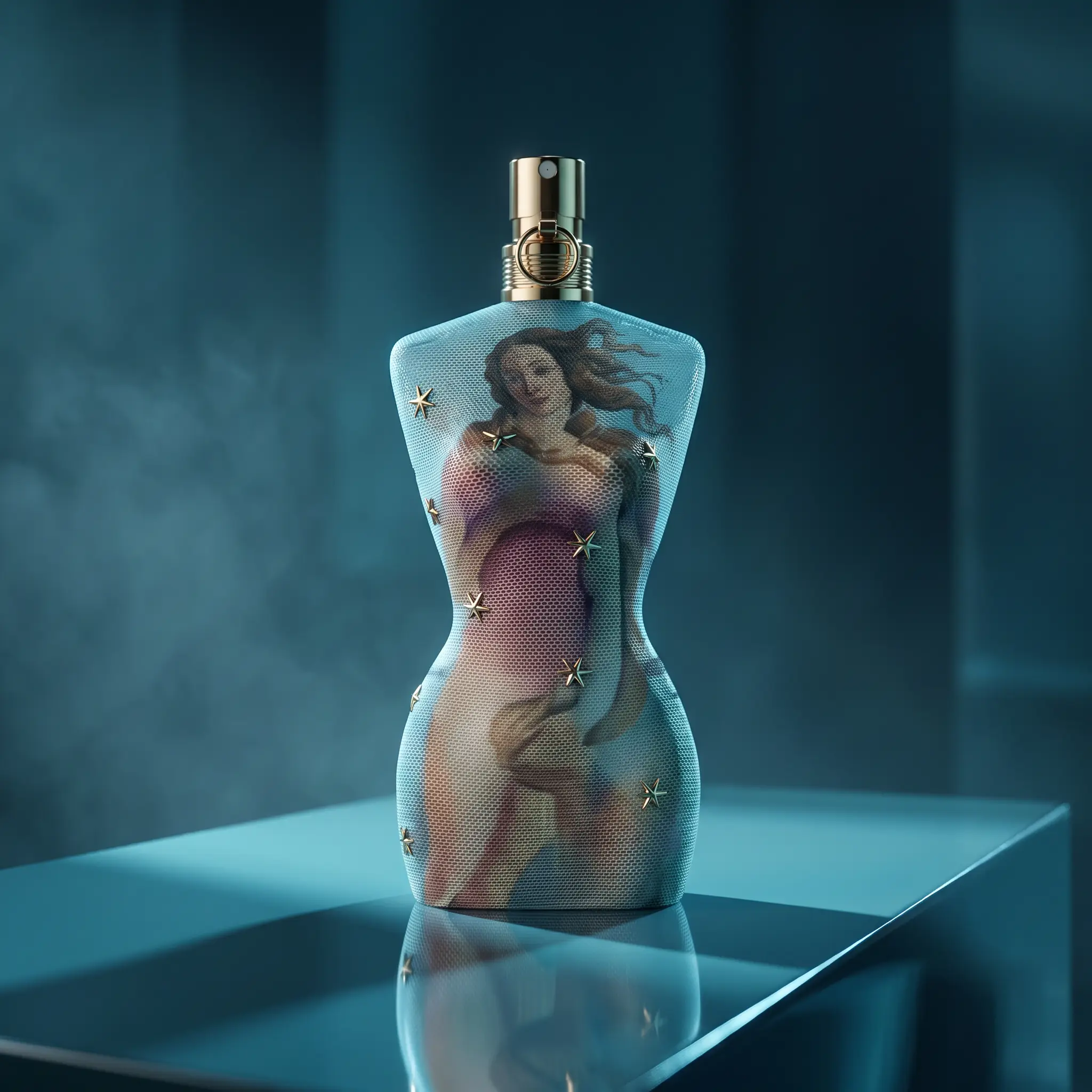 Jean Paul Gaultier Classique Eau de Toilette Spray - Christmas 2024 Collector Edition - styled