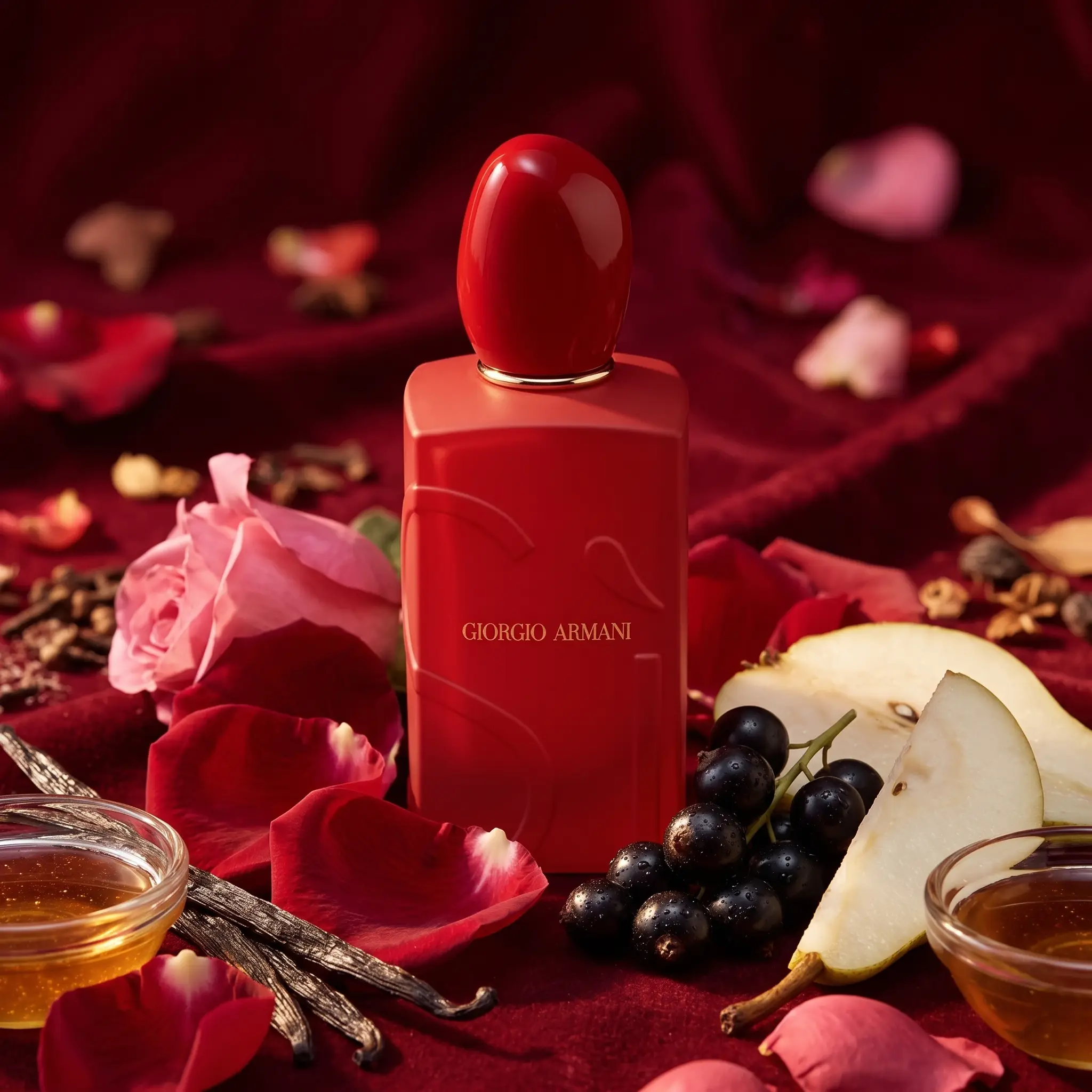 Giorgio Armani Sì Passione Red Bloom Eau de Parfum - styled