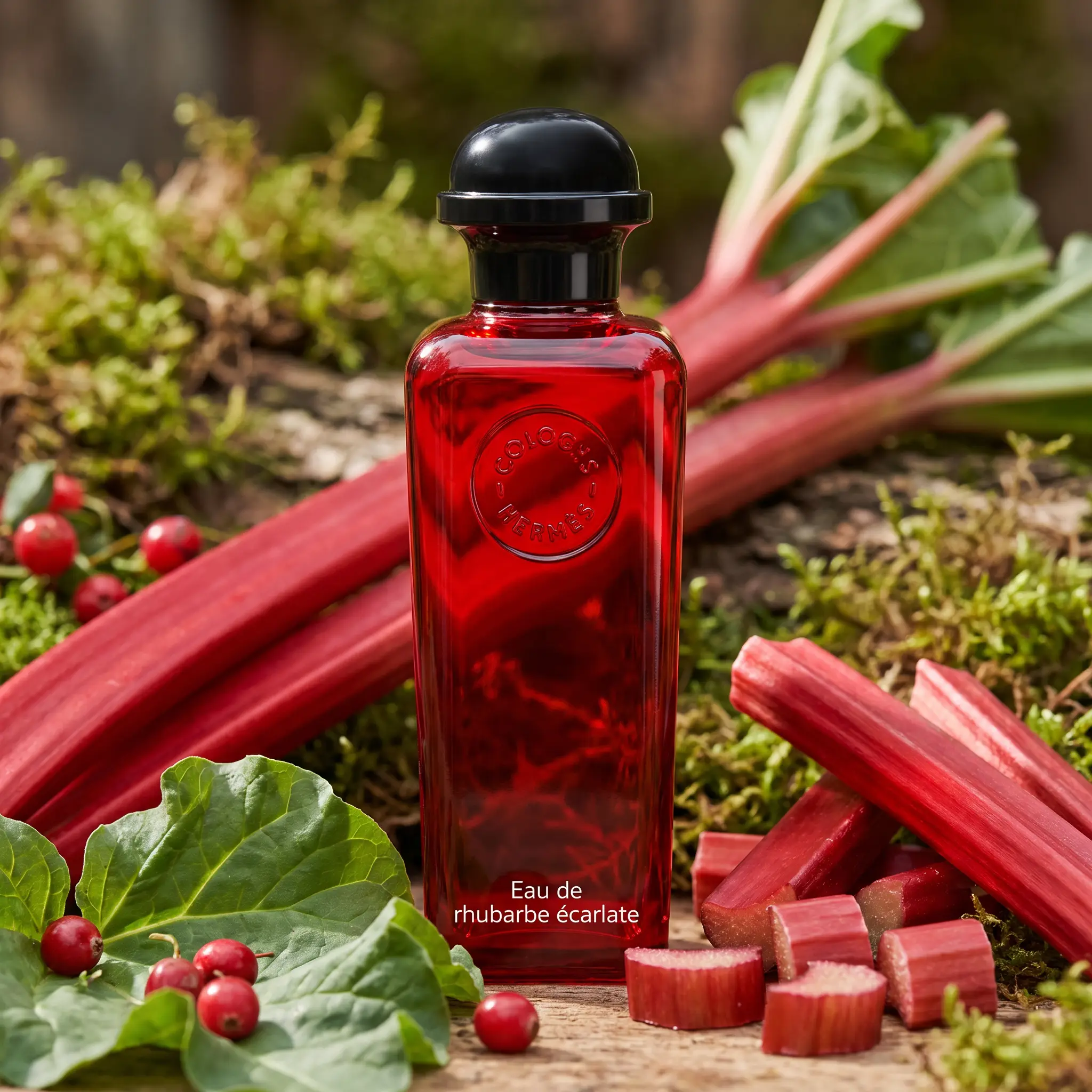 Hermès Eau de Rhubarbe Écarlate Eau de Cologne - styled