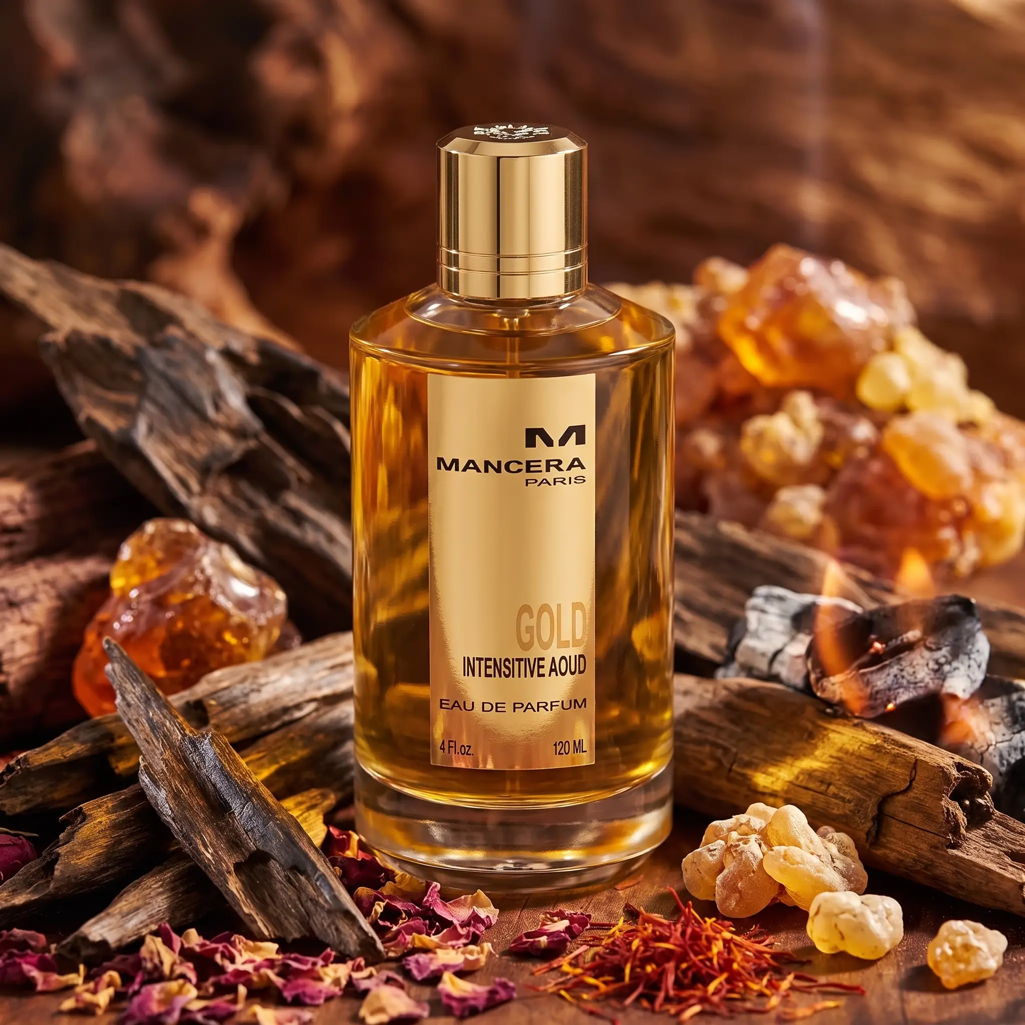 Mancera Gold Intensitive Aoud Eau de Parfum - styled