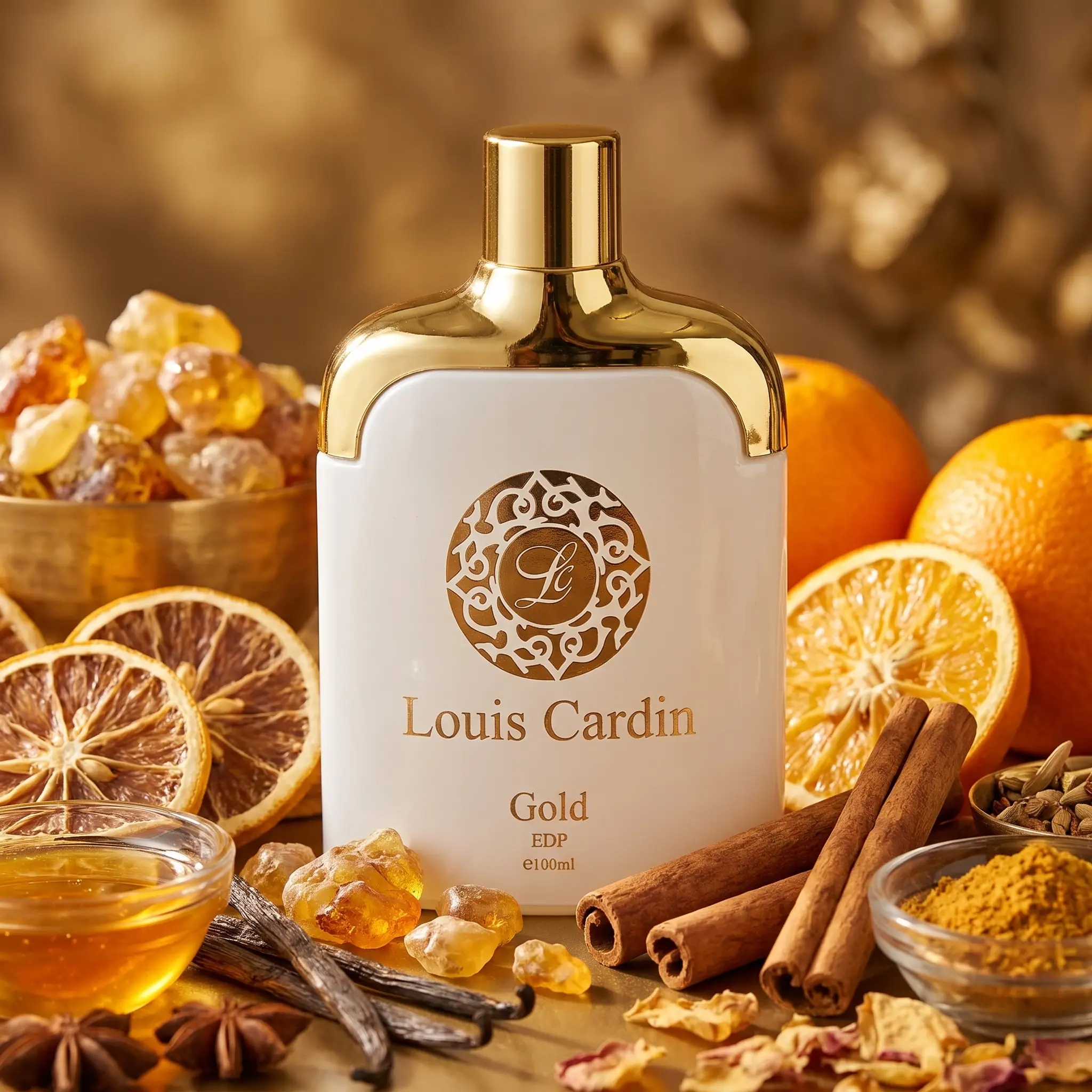 Louis Cardin Gold Eau de Parfum - styled