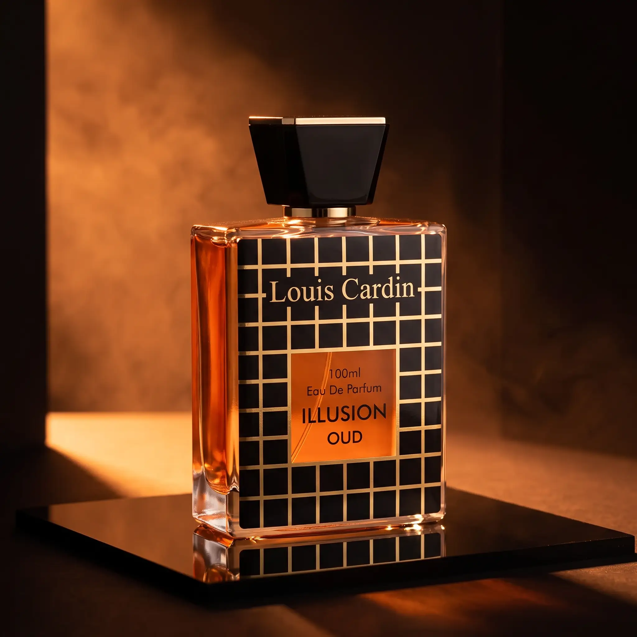 Louis Cardin Illusion Oud Eau de Parfum - styled