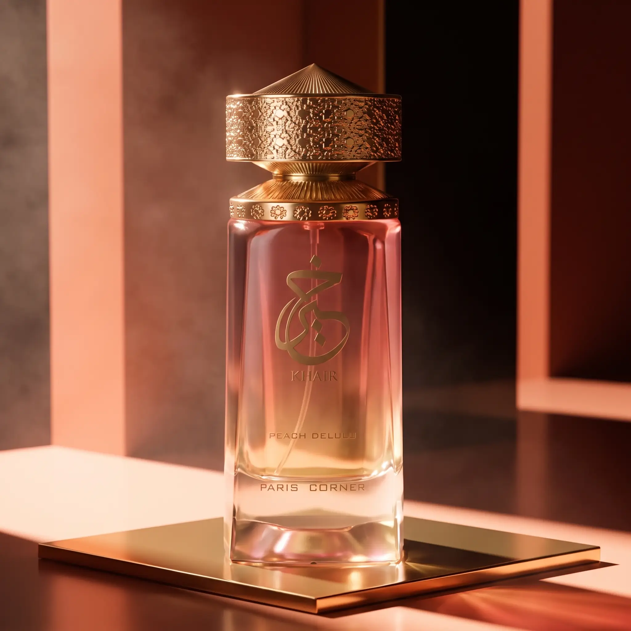 Paris Corner Khair Peach Delulu Eau de Parfum - styled