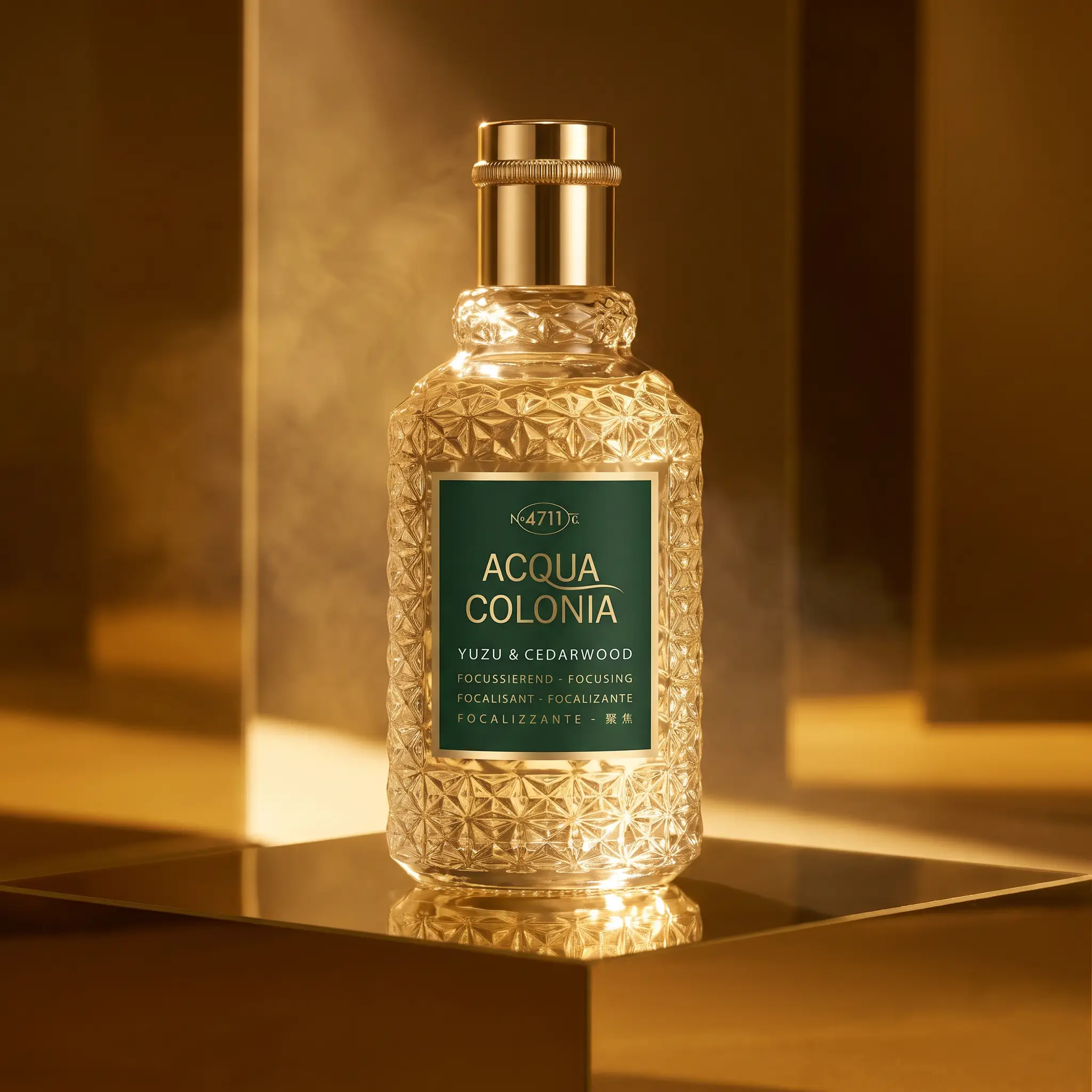Mäurer & Wirtz 4711 Acqua Colonia Yuzu & Cedarwood Eau de Cologne - styled