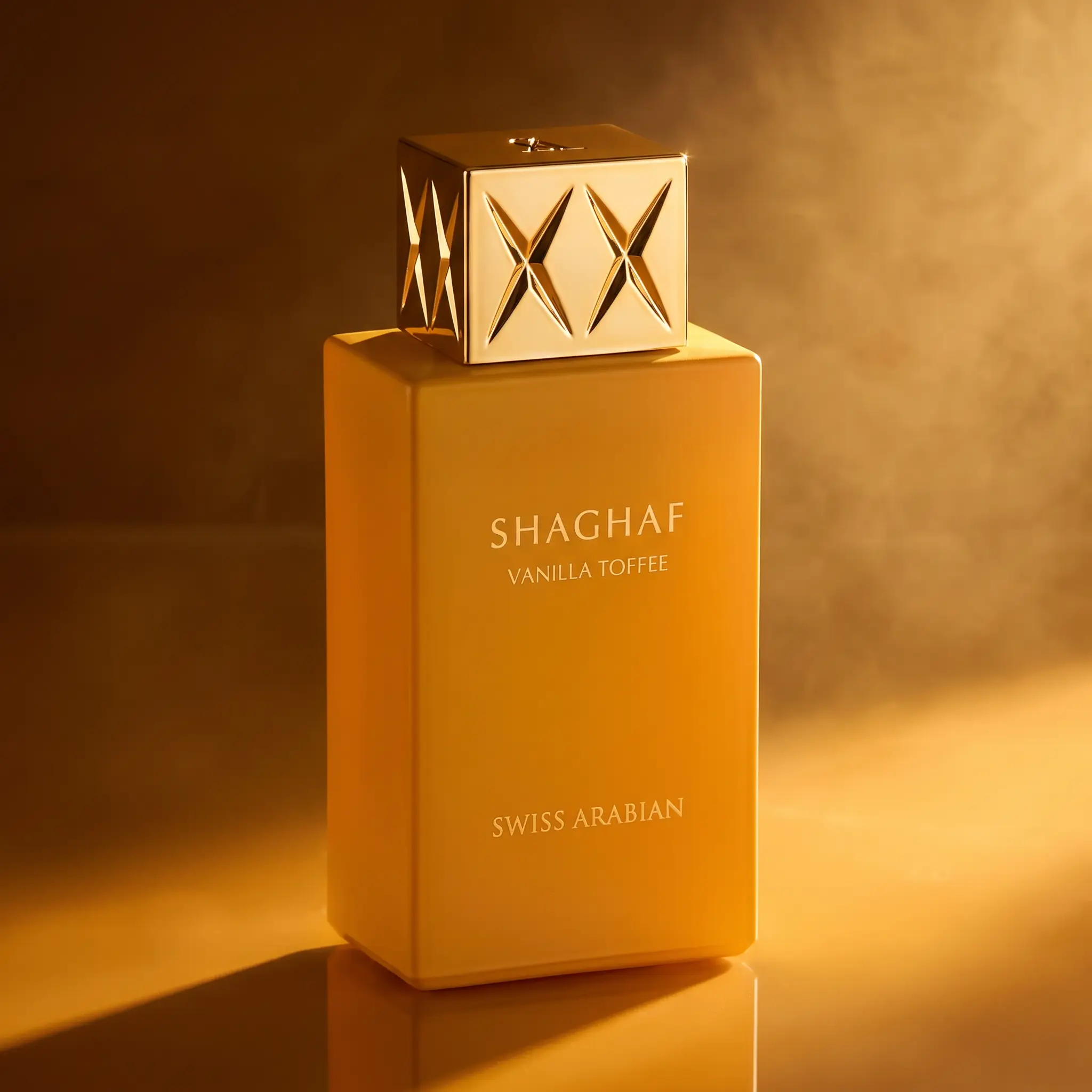 Swiss Arabian Shaghaf Vanilla Toffee Eau de Parfum - styled