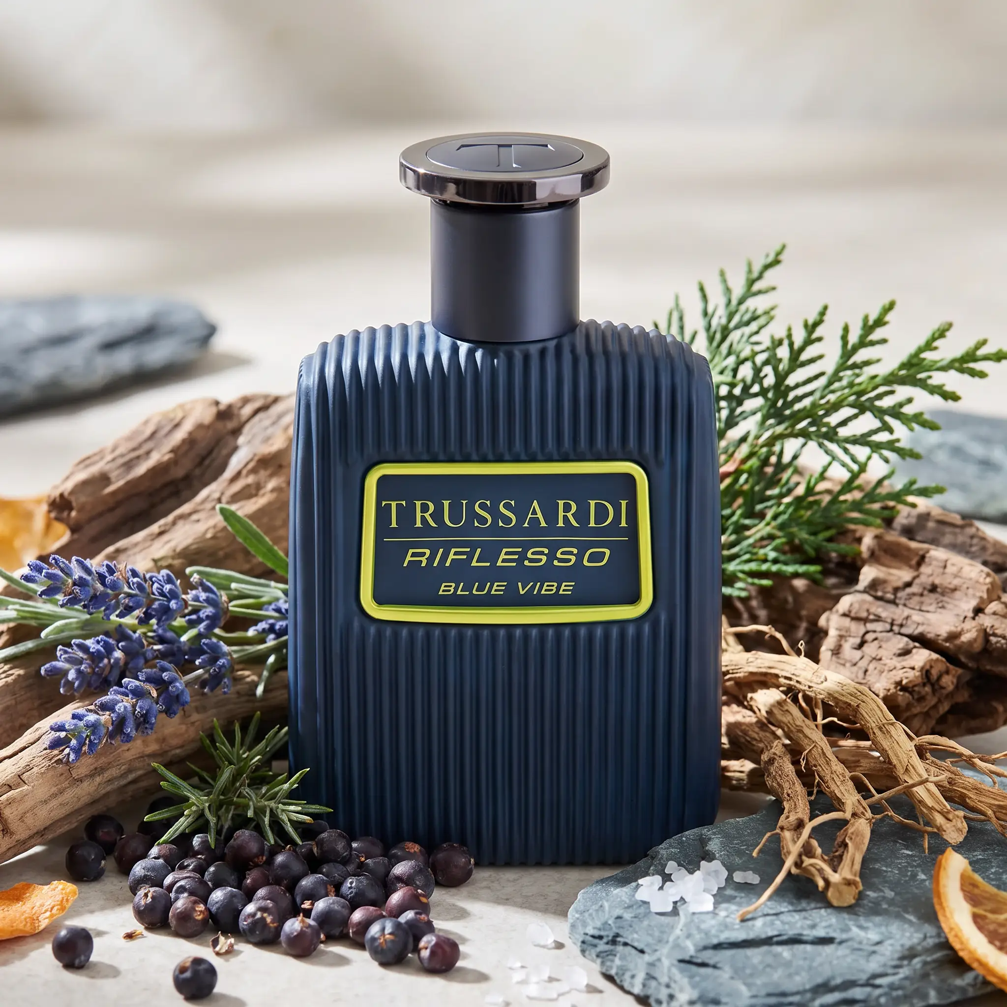 Trussardi Riflesso Blue Vibe Eau de Toilette - styled