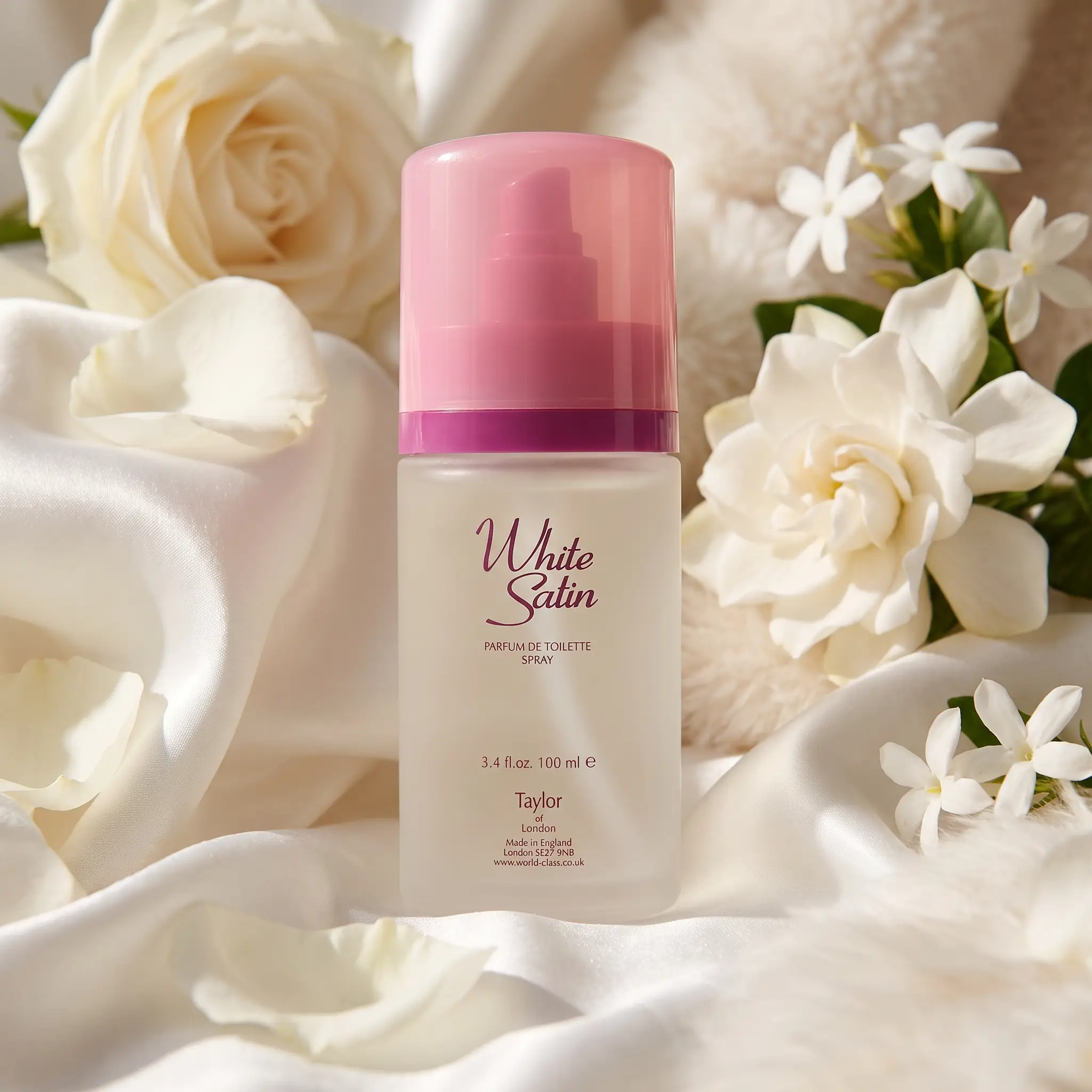 Taylor of London White Satin Parfum de Toilette - styled
