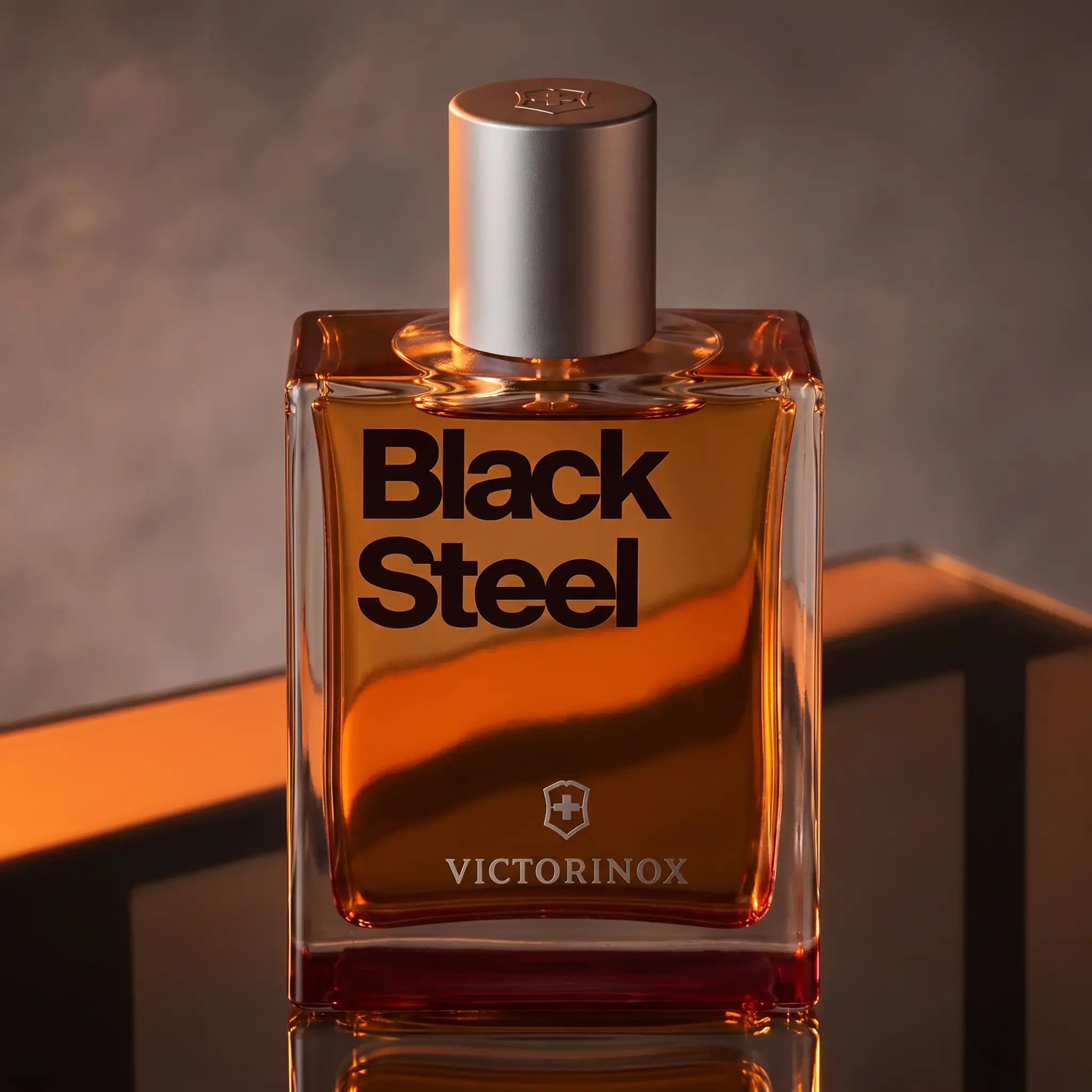 Swiss Army Victorinox Black Steel Eau de Toilette - styled