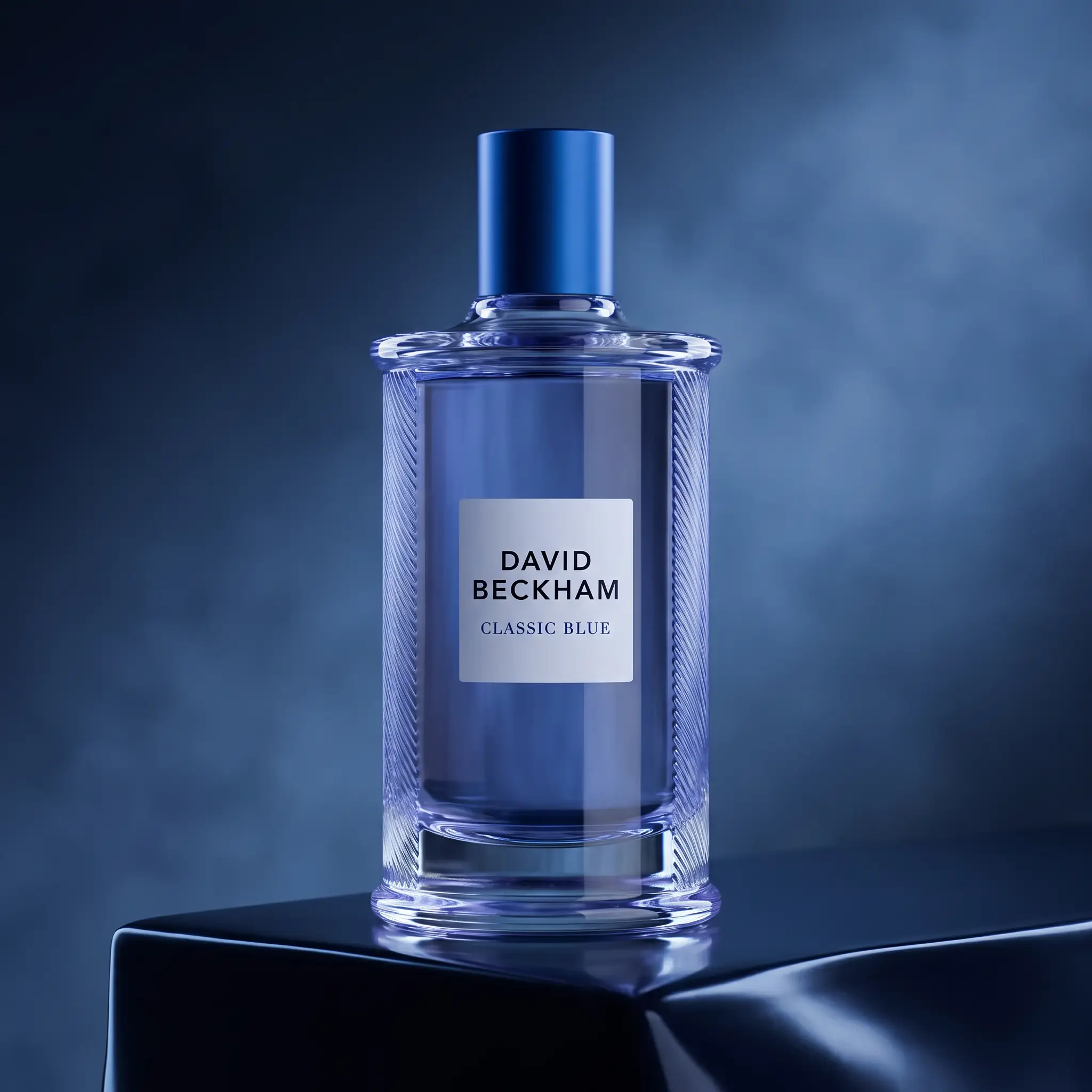 David & Victoria Beckham Classic Blue Eau de Toilette - styled