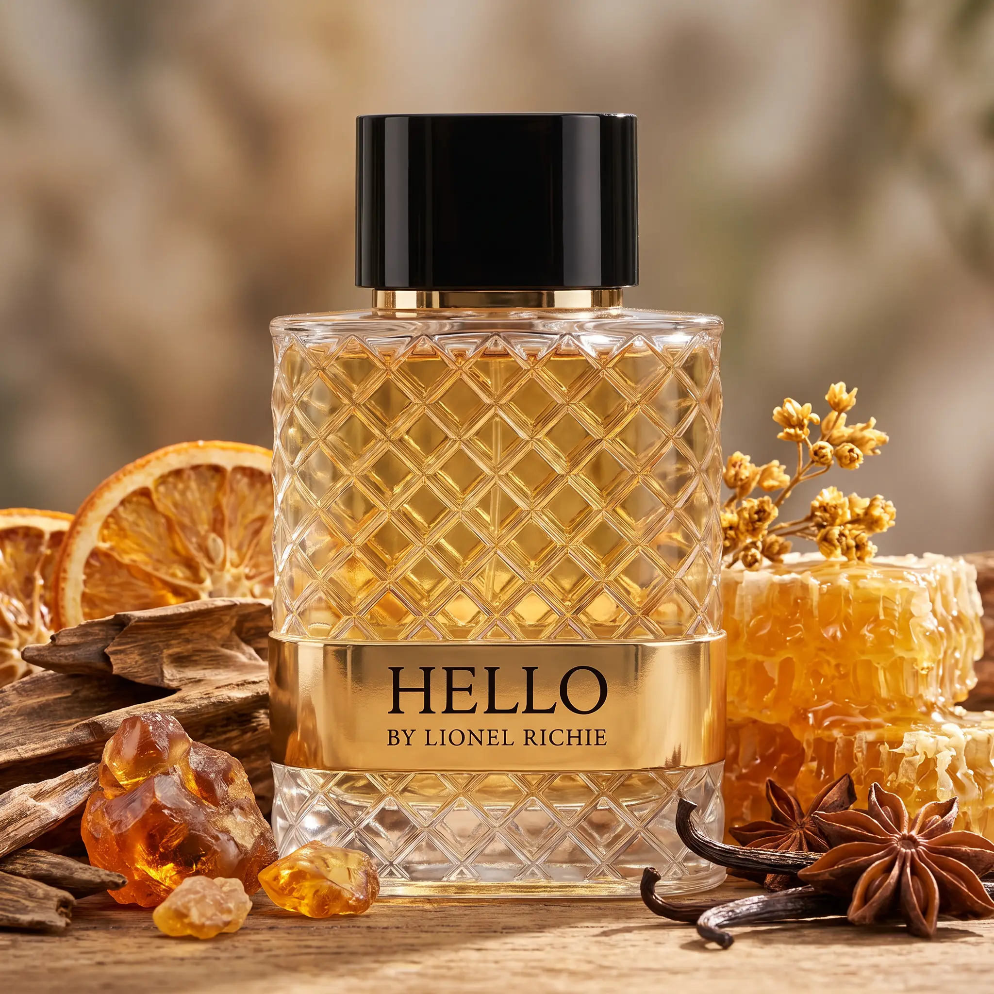Lionel Richie Hello Eau de Cologne - styled