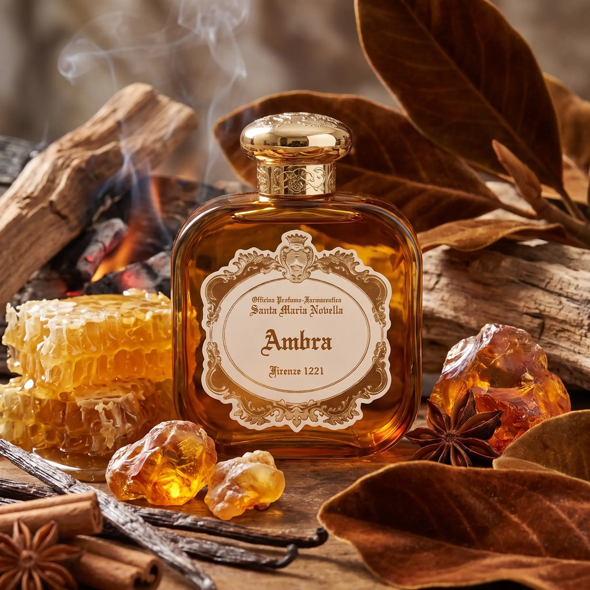 Santa Maria Novella Ambra Eau de Parfum - styled